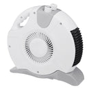220V 1600W Desktop Heater Fan Space Heater Portable Winter Warm Home Office Desk Heating Fan
