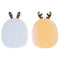 3life Rabbit Fawn Silicone LED Night Light Warm White Light USB Charge Childern Desk Bunny Night Lamp