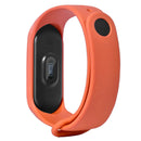 Colorful TPE Strap Replacement Sport Wrist Watch Band for Xiaomi Miband 3 Miband 4