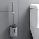Bathroom Pendants Long Handle Cleaning Brushes Wall Hanging Toilet Brush Holder Set