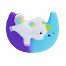 Cartoon Unicorn Moon Galaxy Pegasus Squishy Kawaii Squeeze Toy 11cm Sweet Slow Rising