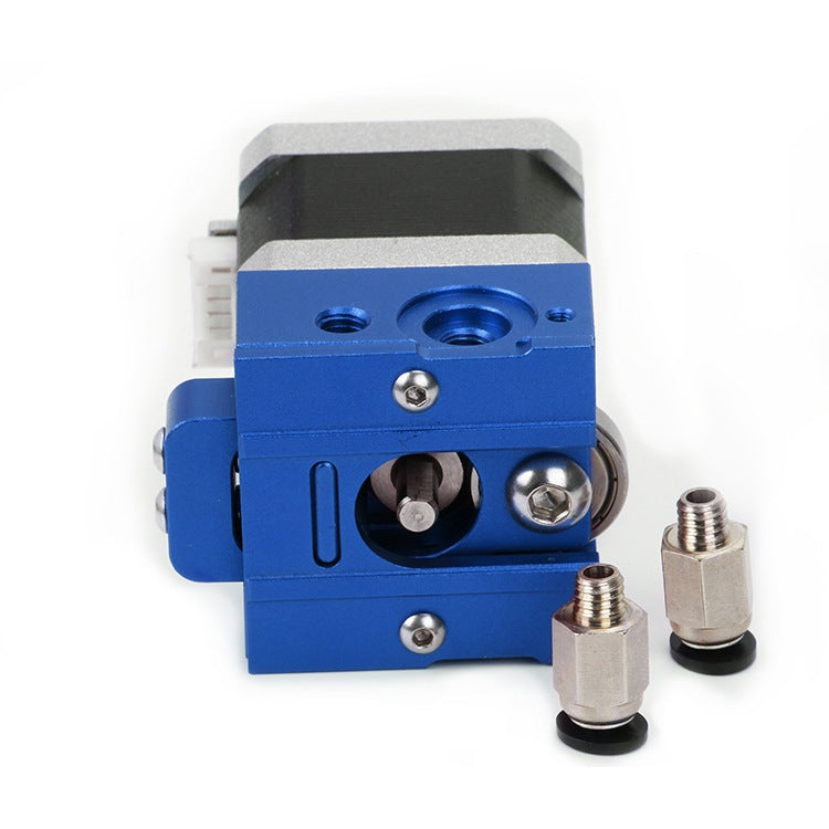 Blue DIY Reprap Bulldog All-metal 1.75mm Extruder Compatible J-head MK8 Extruder Remote Proximity