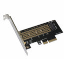 SSU EM2-5002 M.2 to PCI-E 3.0 Expansion Card SSD Key Hard Drive Transfer Card for Desktop Computer