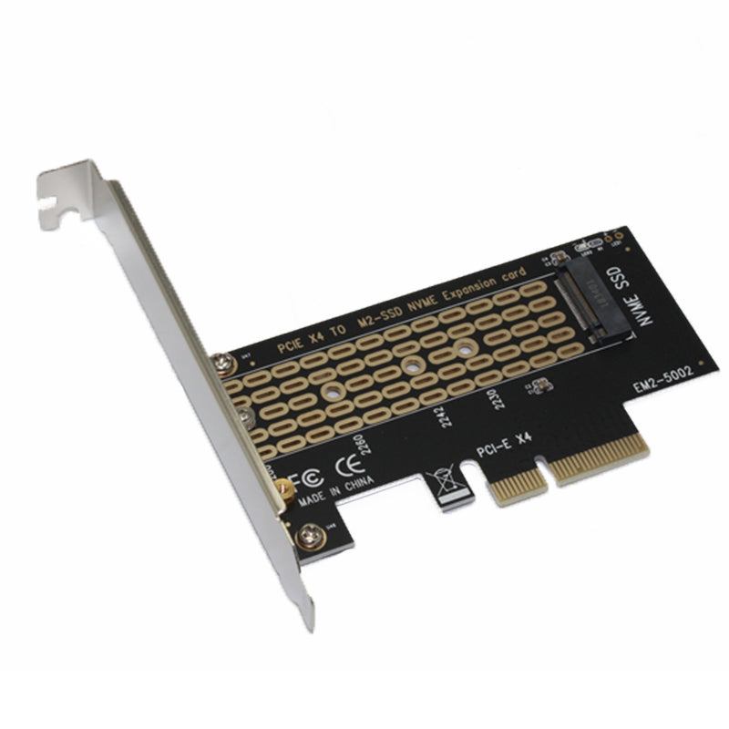 SSU EM2-5002 M.2 to PCI-E 3.0 Expansion Card SSD Key Hard Drive Transfer Card for Desktop Computer