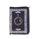 Portable Islamic Prayer Rug Teppich Easy Praying Blankets w/ Pocket Ramadan Islamic Decoration Gifts