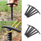 4PCS/Set 145mm Outdoor Ultralight Camping Tent Nail High Strength Plastic Nylon Screw Spiral Nails