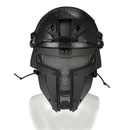 WoSporT MA-96 Outdoor Iron Warrior Hunting Tactical Face Mask Steel Mesh
