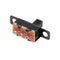 50Pcs Vertical Black Mini Miniature On/On 3 Pins Terminals Slide Switch