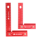 RED ARROW 150/200mm Metric Precision Woodworking Square Aluminum Alloy Wide Seat Scribing Tool L 90 Right Angle Ruler