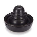 2-in-1 Ashtray Smoke Bud-dha Ceramic Backflow Cone Incense Burner With 10 Cones Kitchen Storage Rack