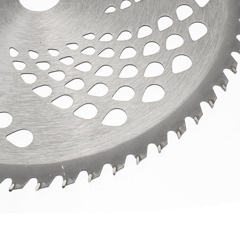 8 Inch 60 Teeth Carbide Tip Brush Cutter Grass Trimmer Head Weed Eater Blade for Lawnmower