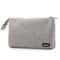 Boona 20.8*12.5cm Double Layer Digital Accessories Storage Bag Power Bank Earbuds USB Charger USB Cable Organizer Travel Bag