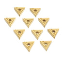 Drillpro 10pcs TNMG160404 R External Turning Tool Carbide Insert
