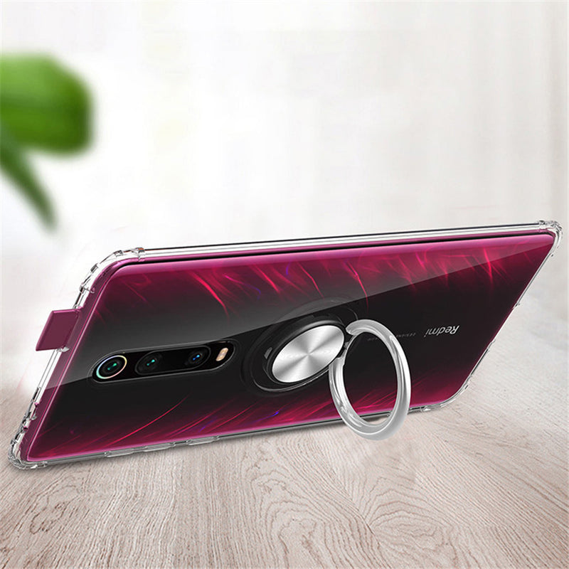 Bakeey Transparent With Ring Holder Soft TPU Protective Case For Xiaomi Mi9T /Xiaomi Mi 9T Pro / Xiaomi Redmi K20 / Redmi K20 PRO