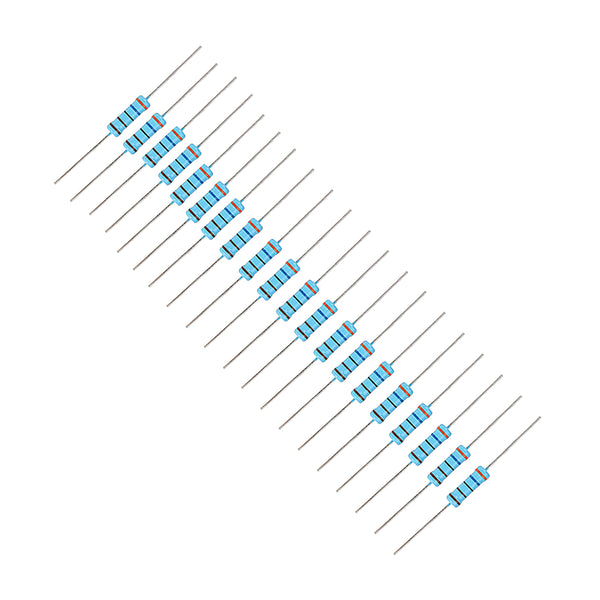 20pcs 2W 3.6KR Metal Film Resistor Resistance 1% 3.6K ohm Resistor