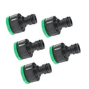 5Pcs Dual-use Connectors Garden Water Quick Coupling 1/2 inch Hose Quick Connectors Garden Pipe Adapters Homebrew Watering Tubing Fitting