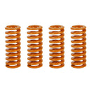 Upgraded Aluminum Dual Gear Pulley Dual Drive Extruder + 4x Leveling Spring + 2x MK9 Silicone Cover + 1M PTFE Tube Kit For Creality CR-10 / CR-10S / CR-10S Pro / Ender-3 / Ender-3 Pro 3D Printer