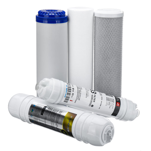 5Pcs Water Filter System PP Cotton Water Filtration System PP Sediment Filter