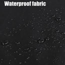 250X65X110CM Waterproof 600D Zippered Firewood Cover Wood Log Rack Outdoor Cover