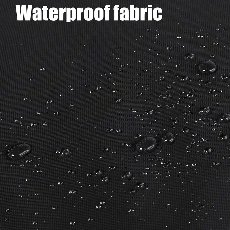 250X65X110CM Waterproof 600D Zippered Firewood Cover Wood Log Rack Outdoor Cover