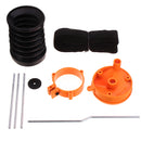 Drillpro Rubber Scalable Drill Dust Cover Collector for Electric Hammer Drill Impact Drill