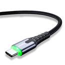 Essager LED USB Type C Cable 3A Fast Charging USB-C Data Cable for Samsung S10 Xiaomi mi9 Oneplus 6t