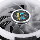 CPU Cooler 4 Heatpipes 90mm 4Pin LED RGB Cooling Fan for LGA 775/1155/1151/1150/1366 AMD