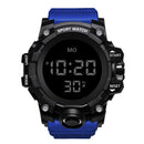 HONHX 55F-783 Men Luminous Display Stopwatch Alarm Clock Fashion Digital Watch