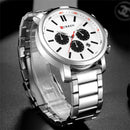 CURREN 8315 Chronograph Waterproof Quartz Watch Business Style Men Wrist Watch