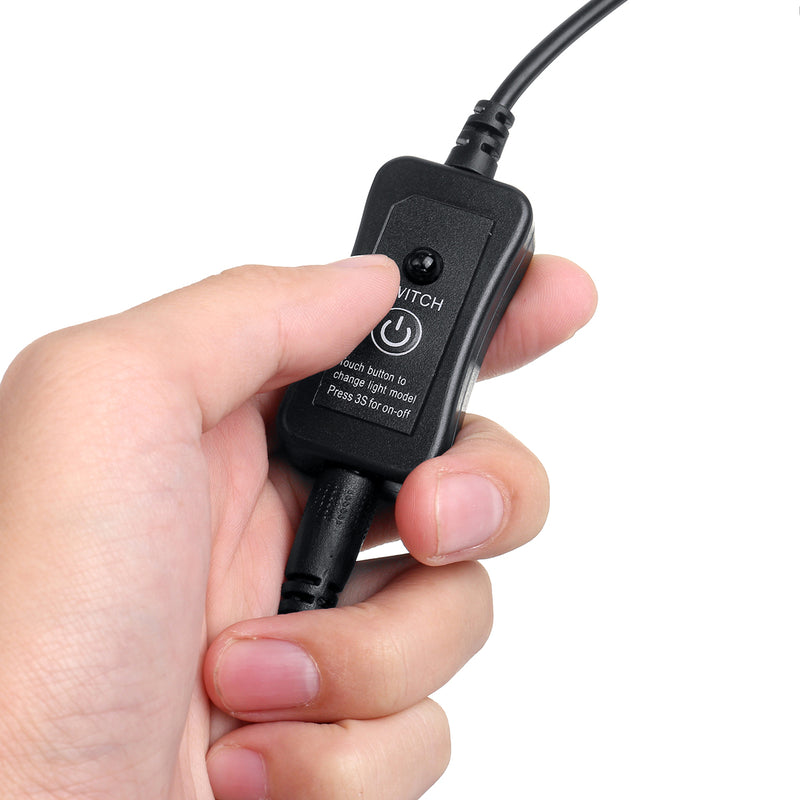 LED RGB Aquarium Light Submersible Fountain Underwater Pond Spot Lights with Remote Controller