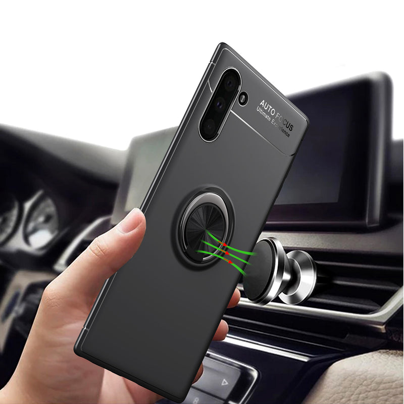 Bakeey Protective Case For Samsung Galaxy Note 10/Note 10 5G 360 Rotating Ring Grip Bracket Back Cover