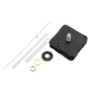 20mm Shaft Length DIY White Hands Silent Quartz Wall Clock Movement Mechanism Repair Parts
