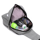 Backpack Crossbody Shoulder Chest Bag for Women & Men, Multipurpose for Travel