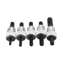 Pop Riveter Gun Rivet Hand Tool Set Kit with 100Pcs Nut Inserts + 5Pcs Mandrels & Box