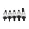 Pop Riveter Gun Rivet Hand Tool Set Kit with 100Pcs Nut Inserts + 5Pcs Mandrels & Box