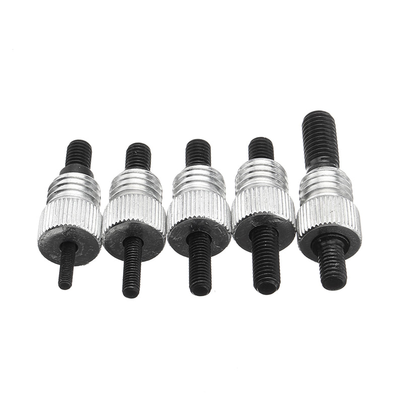 Pop Riveter Gun Rivet Hand Tool Set Kit with 100Pcs Nut Inserts + 5Pcs Mandrels & Box