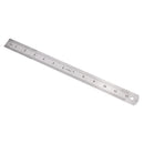 Drillpro CX300-2 Adjustable 45/90 Degree Metric and Inch Line Scribe Ruler Positioning Measuring Ruler 300mm Marking Ruler Woodworking Tool