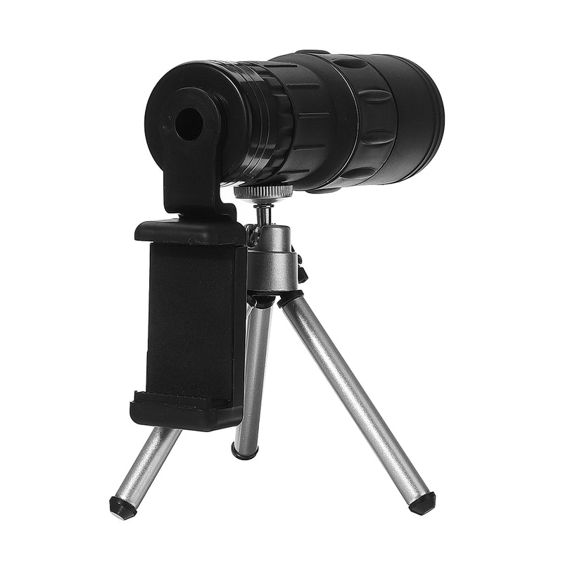 40X60 Monocular Telescope Outdoor Camping Hiking Traveling Wide Angle HD Night Vision Monocular with Tripod + Clip