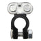 2Pcs Aluminum Positive and Nagative Car Battery Terminal Clamp Clips Connector