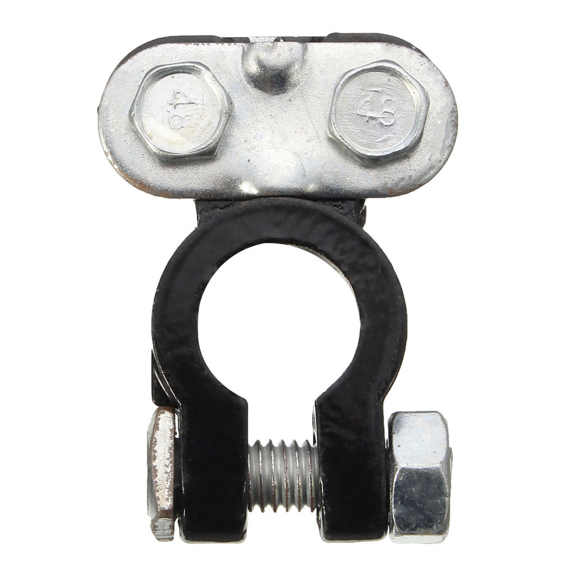 2Pcs Aluminum Positive and Nagative Car Battery Terminal Clamp Clips Connector