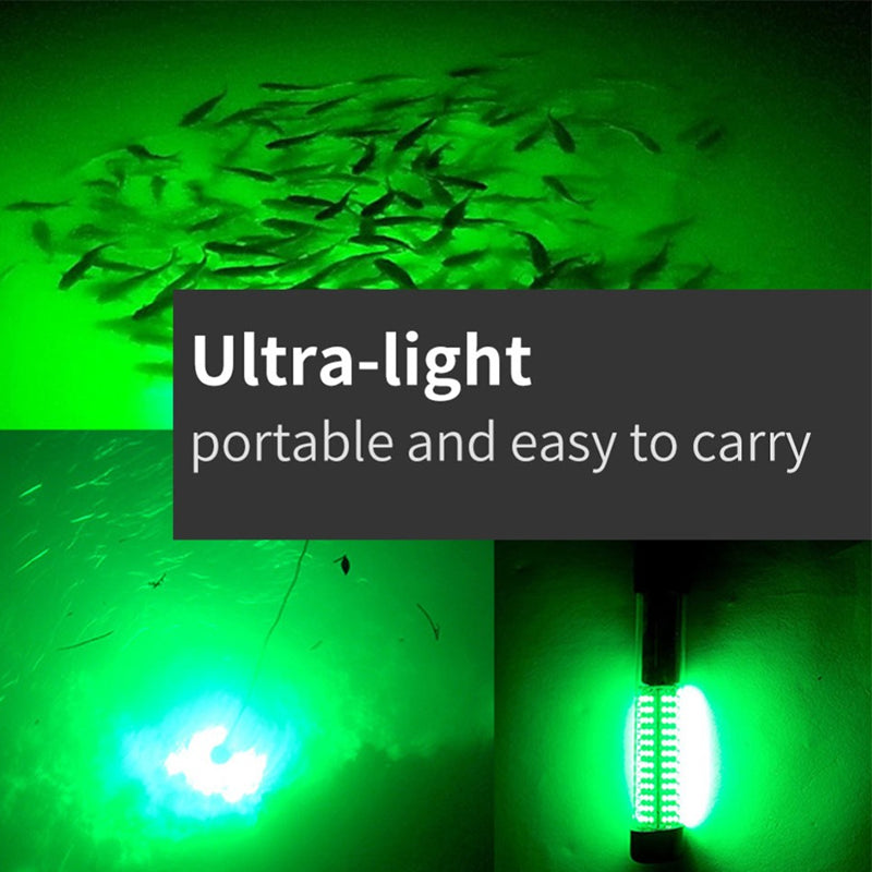 ZANLURE 12 Volt Submersible Deep Drop Underwater LED Fishing Lamp