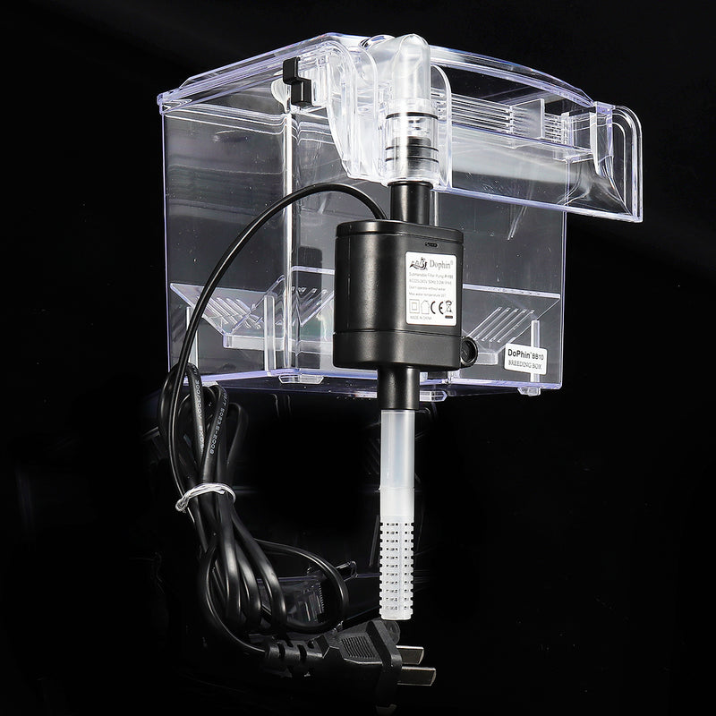 Aquarium Transparent House Incubator Box for Isolation Hatchery Cage External Hang-on Breeder