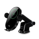Bakeey 15W Qi Wireless Charger Infrared Sensor Air Vent Dashboard Car Phone Holder Car Mount for 4.5-6.5 inch Smart Phone for iPhone for Samsung for Xiaomi