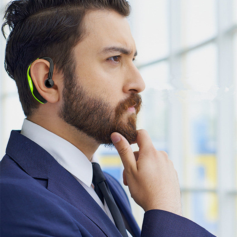 Wireless bluetooth Earphone Stereo Noise Cancelling Sports Handsfree Headset Earphone With Mic