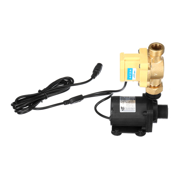 24V DC Water Pump With Water Flow Switch Solar Water Heater Booster Pump for Bathing Machine
