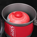Alocs CW-S10 1.4L 1-2 Person Fast Heating Pot Camping Picnic Jacketed Kettle Cookware