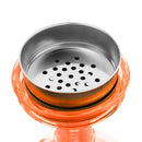 Outdoor Portable Colorful Hookah Shisha LED Light Base Glass Water Pipe Bottle Camping Travel