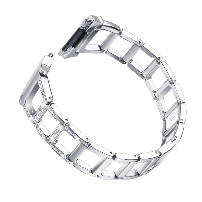 Replacement Bracelet Bangle Strap Metal Watch Wrist Band For Fitbit Ionic
