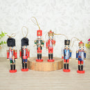 6pcs Wooden Nutcracker 12cm