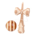 Natural Bamboo Kendama Toy Kids Learning Cup Ball String Stick Sport Game